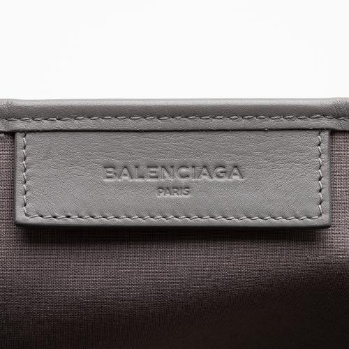 Balenciaga Canvas Logo Cabas Small Tote