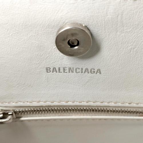 Balenciaga Embossed Hourglass XXS East West