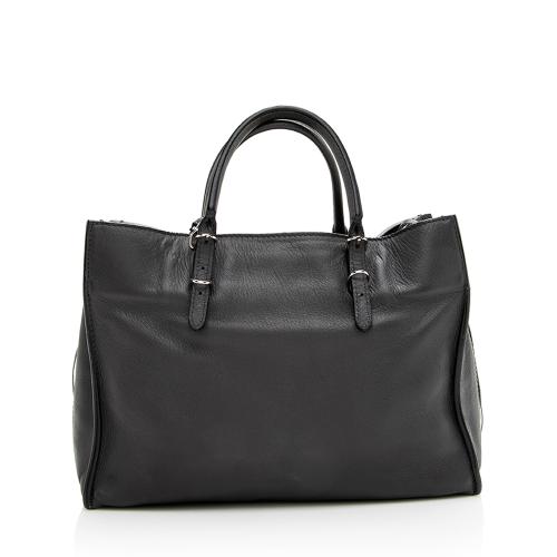 Balenciaga Grained Calfskin Papier A6 Zip Around Small Tote Balenciaga Handbags Bag Borrow or Steal