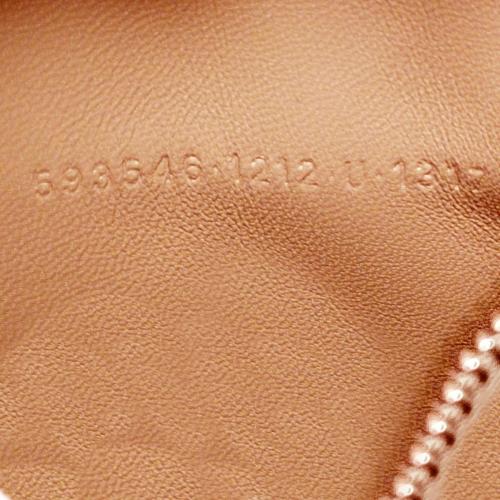 Balenciaga Hourglass Embossed Leather Satchel