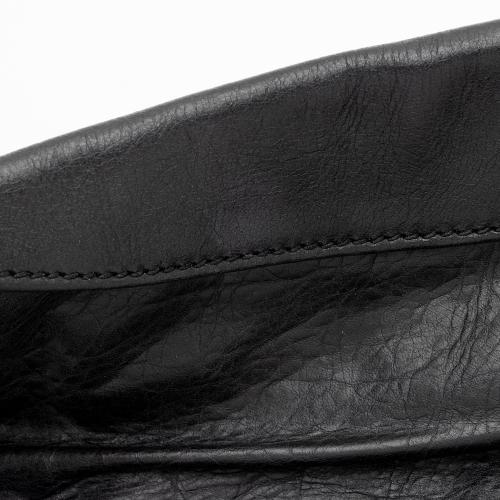 Balenciaga Leather Motocross Giant 12 Envelope Clutch