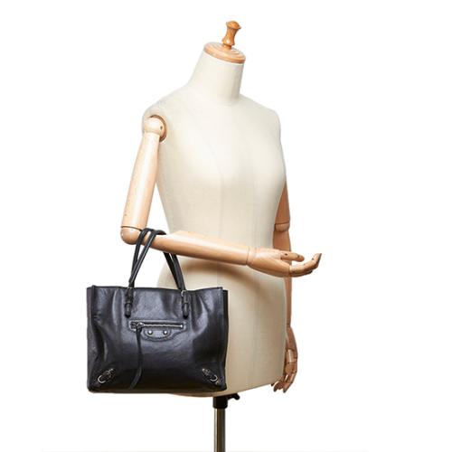 Balenciaga Leather Papier Mini A5 Tote - FINAL SALE