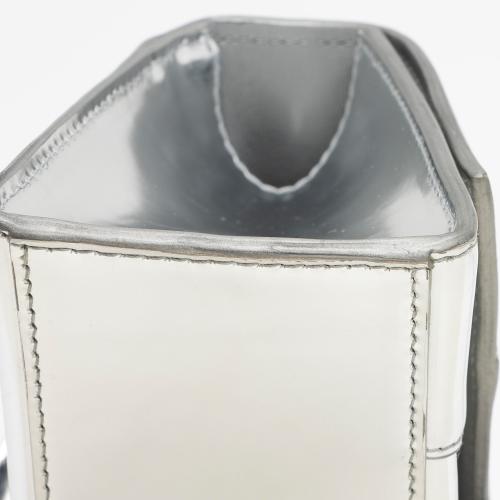 Balenciaga Metallic Calfskin Hourglass XS Top Handle