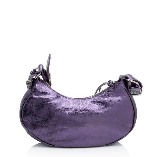 Balenciaga Metallic Le Cagole XS Shoulder Bag