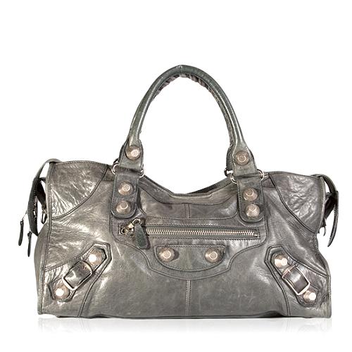 Balenciaga Part Time Satchel Handbag