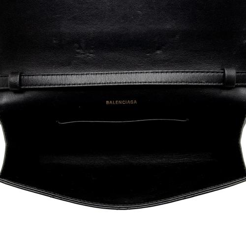 Balenciaga Quilted Calfskin B Phone Holder Crossbody