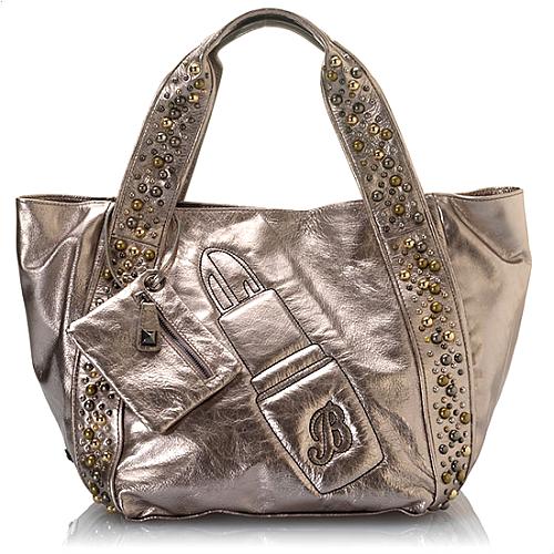 Betsey Johnson Metalicize Me Lipstick Tote