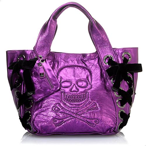 Betsey Johnson Metalicize Me Tote