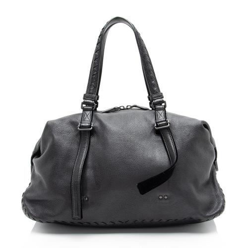 Bottega Veneta Buffalo Leather Satchel