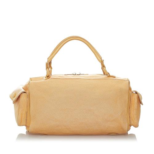 Bottega Veneta Canvas Handbag