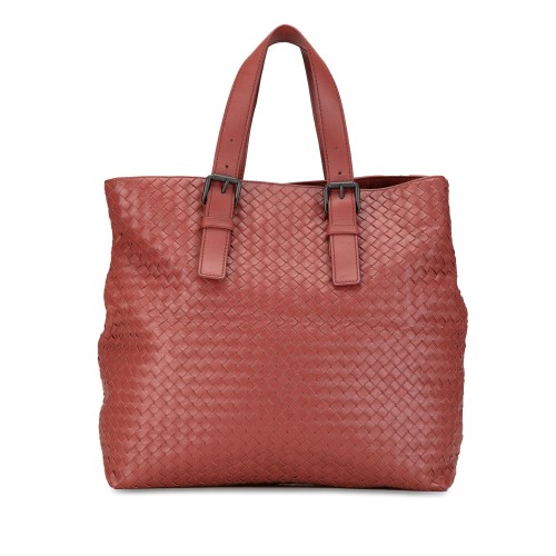 Bottega Veneta Intrecciato Belt Strap Tote Bag