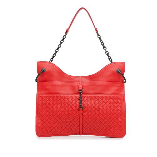 Bottega Veneta Intrecciato Beverly Shoulder Bag