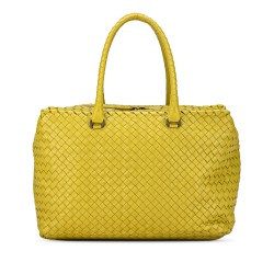 Bottega Veneta Intrecciato Brick Tote