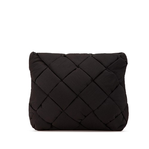 Bottega Veneta Intrecciato Cassette Woven Padding Document Clutch