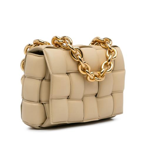 Bottega Veneta Intrecciato Lambskin Padded Chain Cassette