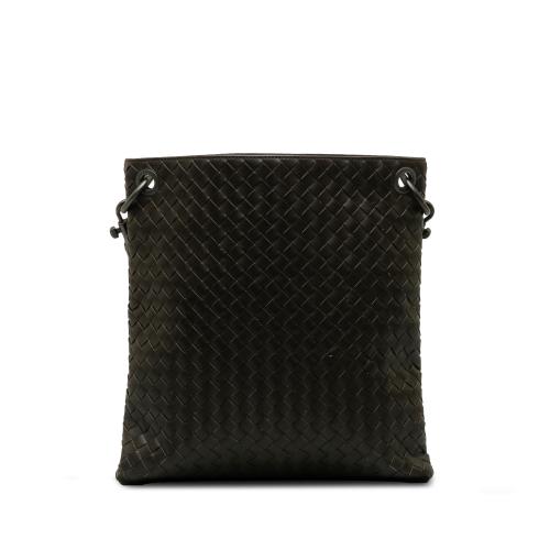 Bottega Veneta Intrecciato Leather Crossbody Bag