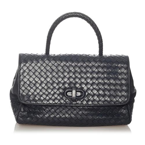 Bottega Veneta Intrecciato Leather Handbag