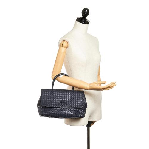 Bottega Veneta Intrecciato Leather Handbag