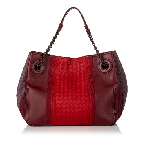 Bottega Veneta Intrecciato Leather Tote Bag