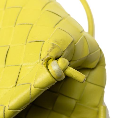 Bottega Veneta Intrecciato Mini Knot Bucket Bag