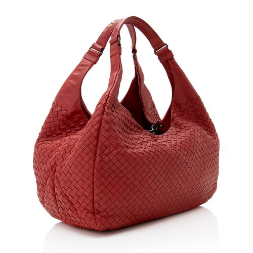 Bottega Veneta Intrecciato Nappa Campana Medium Hobo