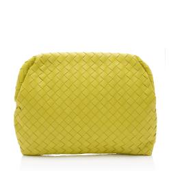 Bottega Veneta Intrecciato Nappa Clasp Document Case