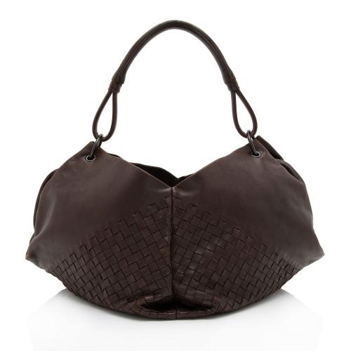 Bottega Veneta Intrecciato Nappa Fortune Cookie Hobo