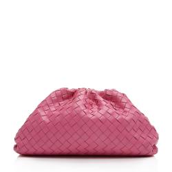 Bottega Veneta Intrecciato Nappa Leather The Pouch Clutch