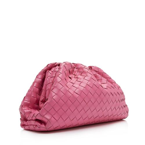 Bottega Veneta Intrecciato Nappa Leather The Pouch Clutch