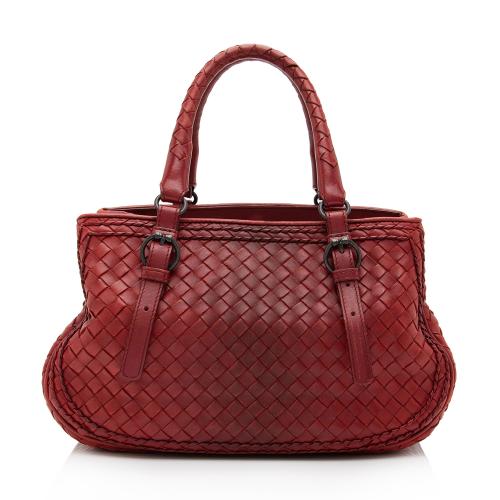 Bottega Veneta Intrecciato Nappa Montaigne Satchel