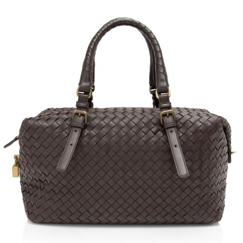 Bottega Veneta Intrecciato Nappa Montaigne Small Satchel