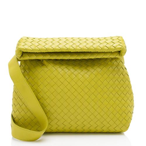 Bottega Veneta Intrecciato Nappa The Fold Crossbody