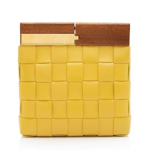 Bottega Veneta Intrecciato Nappa The Snap Clutch