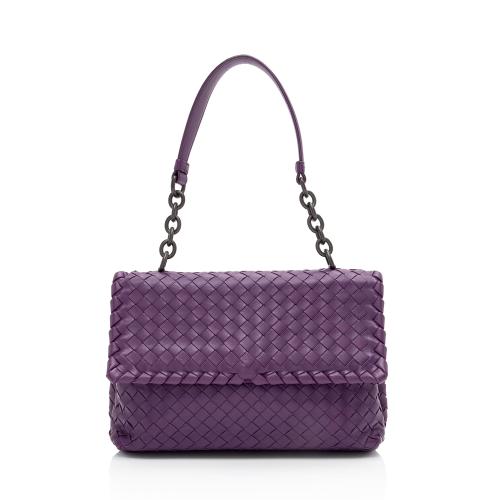 Bottega Veneta Intrecciato Olimpia Small Shoulder Bag