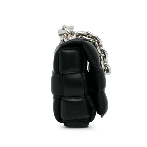 Bottega Veneta Intrecciato Padded Cassette Chain Satchel