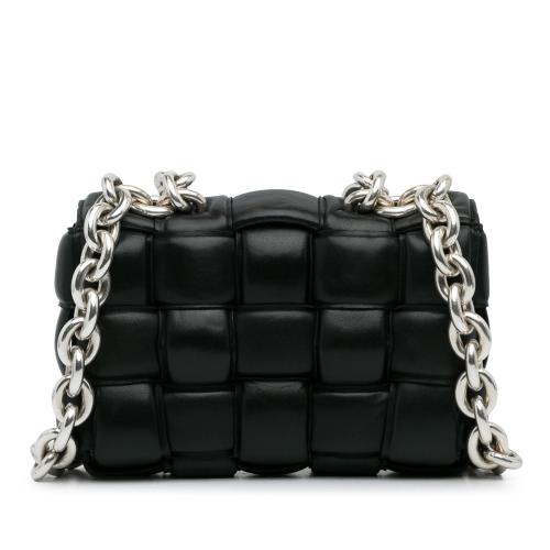 Bottega Veneta Intrecciato Padded Cassette Chain Satchel