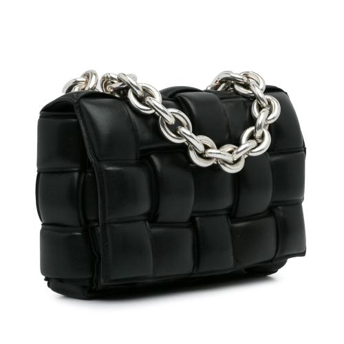 Bottega Veneta Intrecciato Padded Cassette Chain Satchel