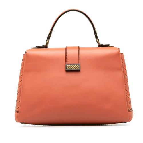 Bottega Veneta Intrecciato Piazza Satchel