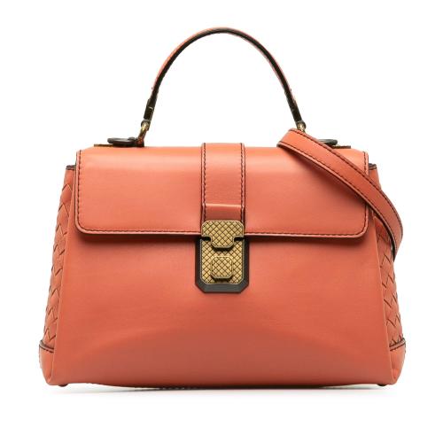 Bottega Veneta Intrecciato Piazza Satchel