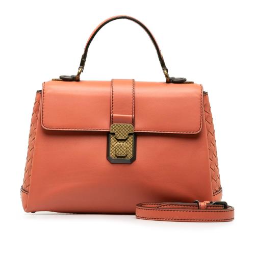 Bottega Veneta Intrecciato Piazza Satchel