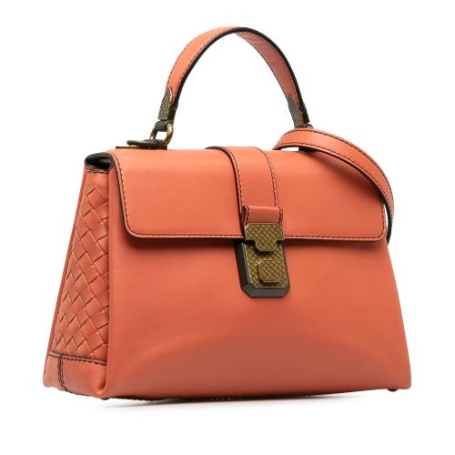 Bottega Veneta Intrecciato Piazza Satchel