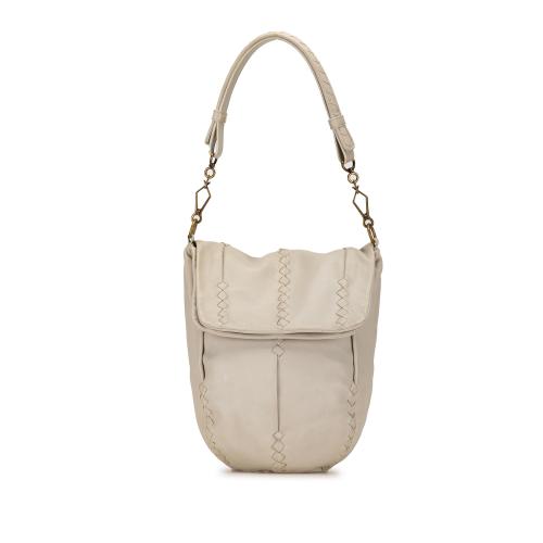 Bottega Veneta Intrecciato-Trimmed Hobo