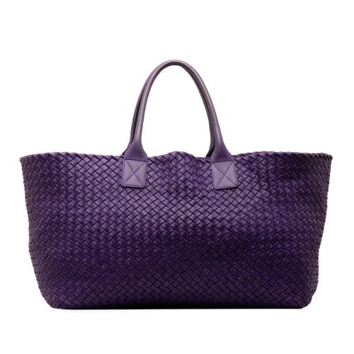 Bottega Veneta Large Intrecciato Cabat