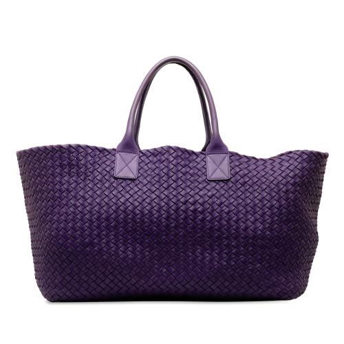 Bottega Veneta Large Intrecciato Cabat