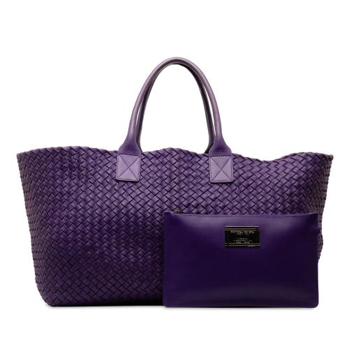 Bottega Veneta Large Intrecciato Cabat