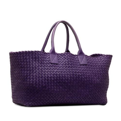 Bottega Veneta Large Intrecciato Cabat