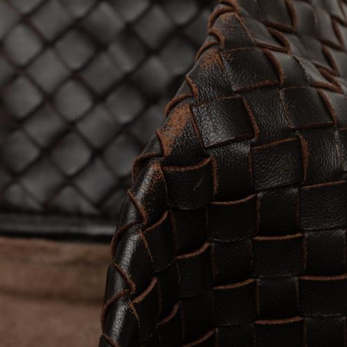 Bottega Veneta Large Intrecciato Cesta Tote Bag