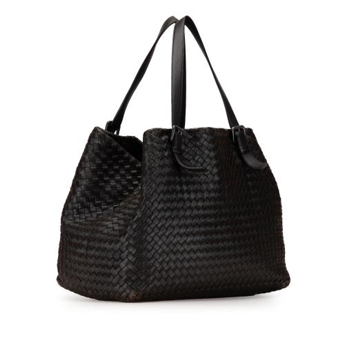 Bottega Veneta Large Intrecciato Cesta Tote Bag