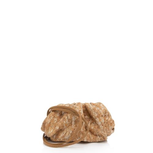 Bottega Veneta Leather Cork Extra Mini Pouch