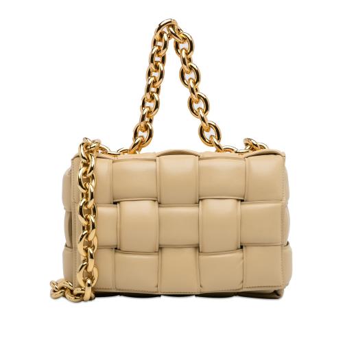 Bottega Veneta Maxi Intrecciato Padded Cassette Chain